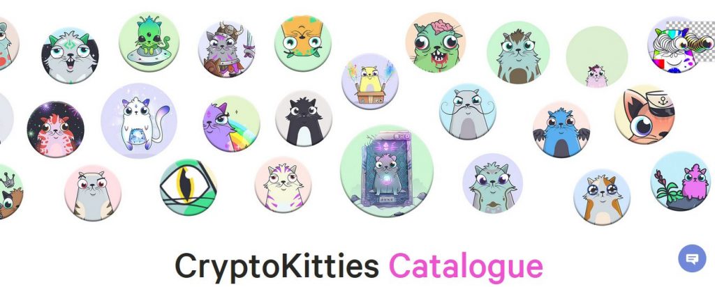 لعبة crypto kitties