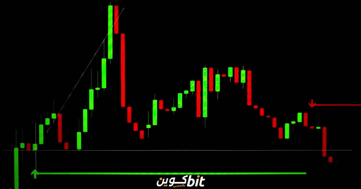 الشموع الحمراء في المخطط الشموع اليابانية 2