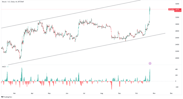 سعر البيتكوين اليوم